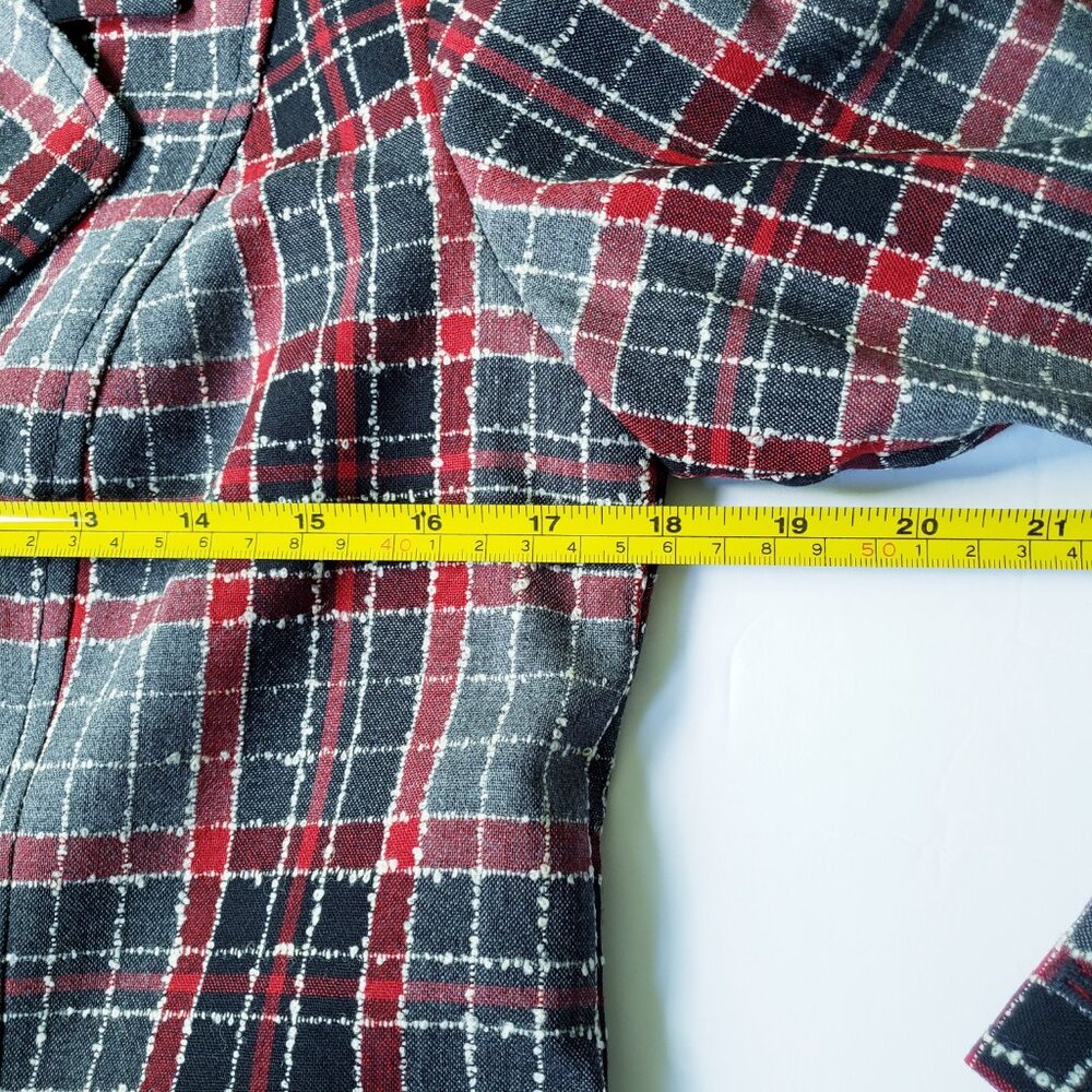 Pendleton Virgin Wool Plaid Lightweight Blazer Ja… - image 5